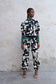 Pzisla - Pant - Black Printed