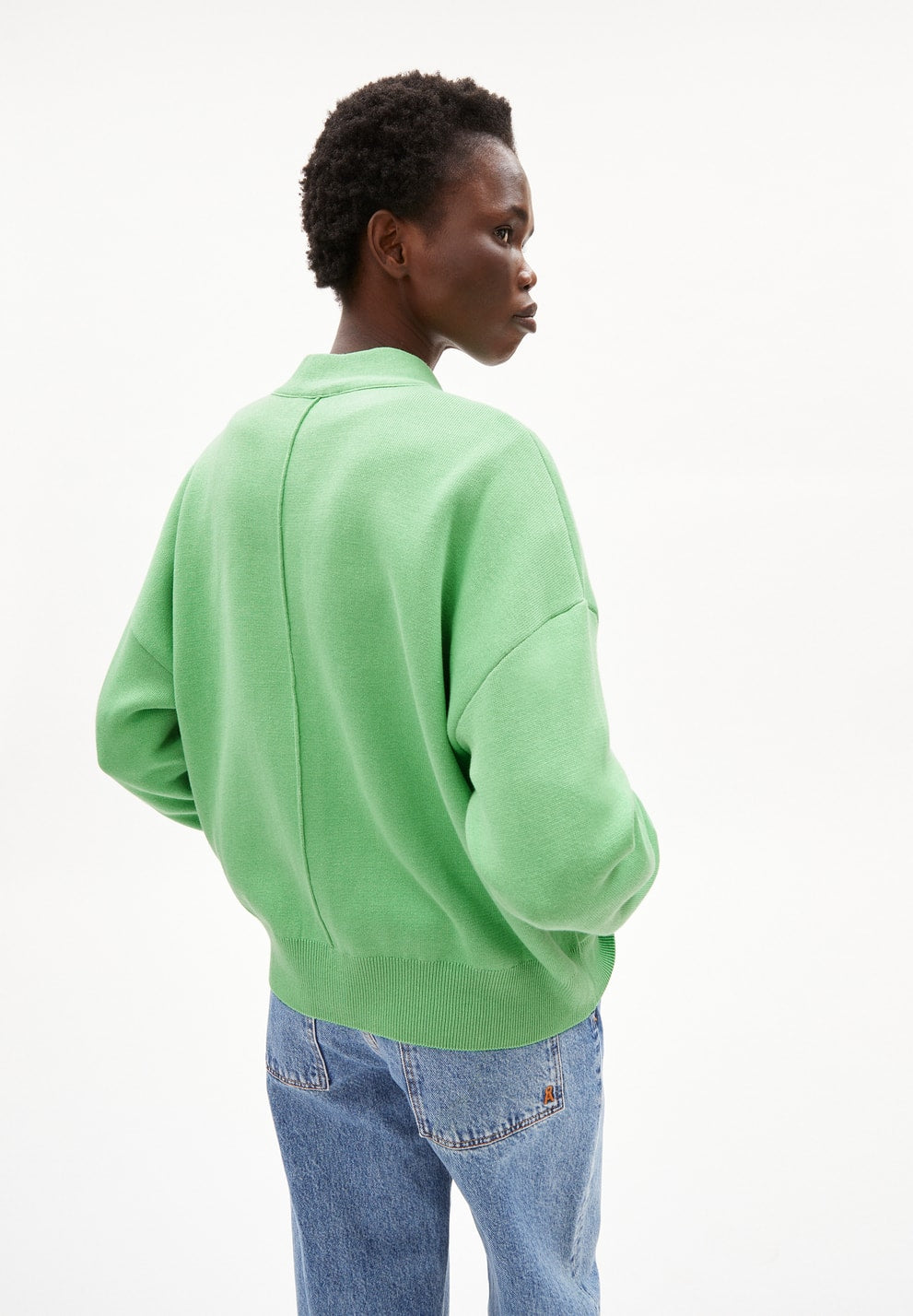 Bombaa Vest - Apple Neon-Oatmilk