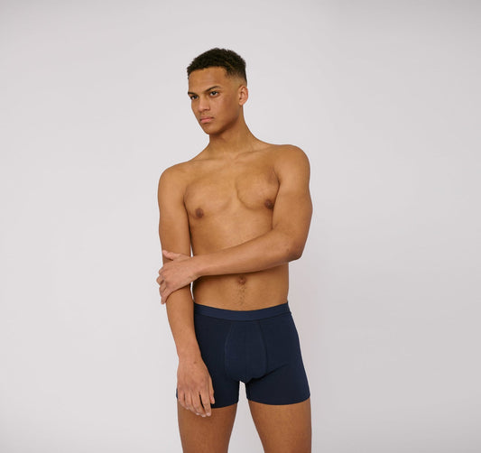 Organic Cotton Boxers 2-pack - Navy