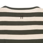Longsleeve Elana Bleached Sand-Pirate Black striped