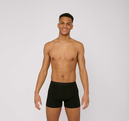 Organic Cotton Boxers 2-pack - Black