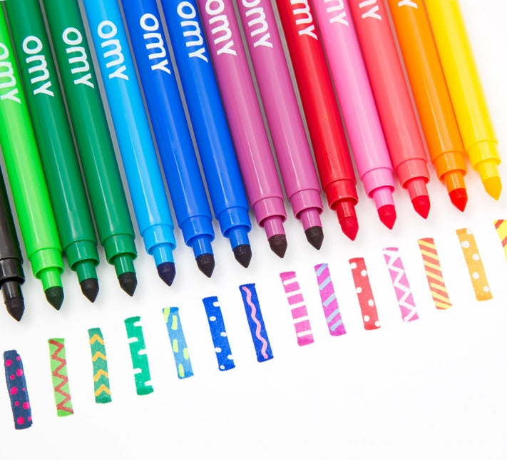 OMY - Magical Felt Pens - 16 Felt Pens