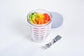Fruit & Veggie Pot Ellipse - White