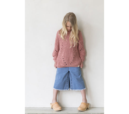Donna wide pant - Blue