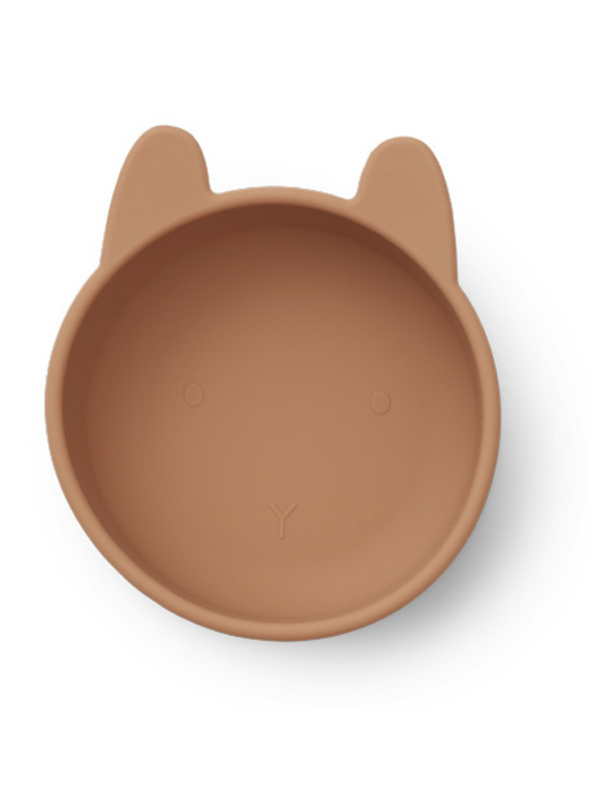 Iggy Silicone Bowl Rabbit - Rose