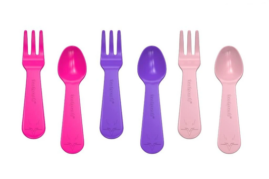Lunchpunch Vork En Lepel - Roze