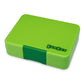 Yumbox Snack 3 Vakken -  Lime Green/Toucan