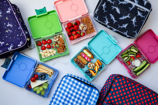 Yumbox Snack 3 Vakken -  Lime Green/Toucan
