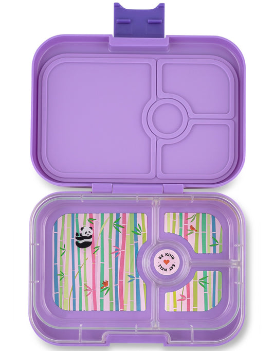 Yumbox Panino 4 Vakken -  Dreamy Paars/Panda