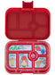 Yumbox Original 6 Vakken -  Wow Rood/Funny Monsters
