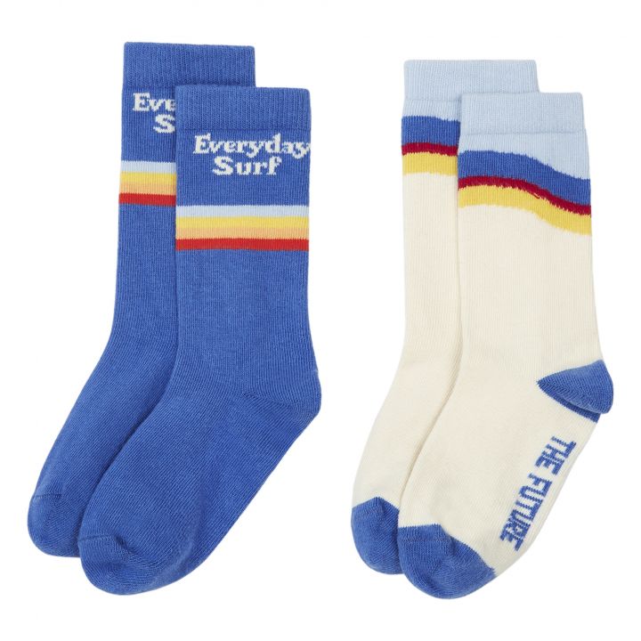 Pack 2 Chaussettes Everyday Ocean - Off White