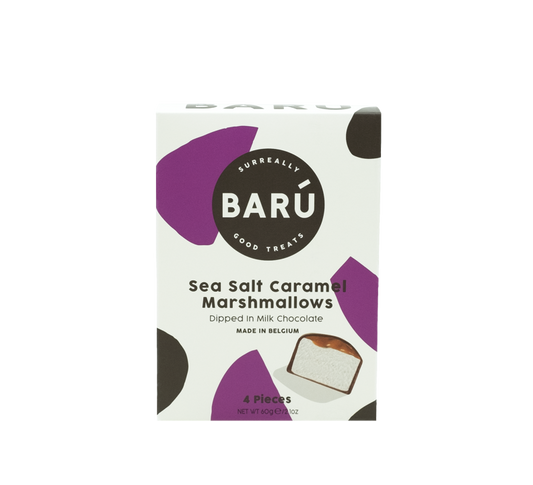 Barú Marshmallows 120G - Milk Chocolate & Sea Salt Caramel