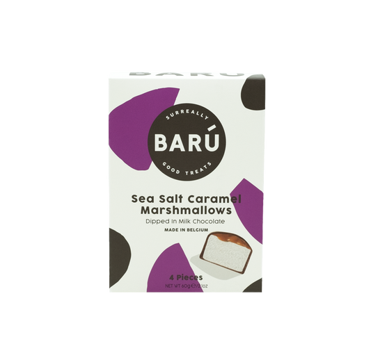 Barú Marshmallows 60G - Milk Chocolate & Sea Salt Caramel