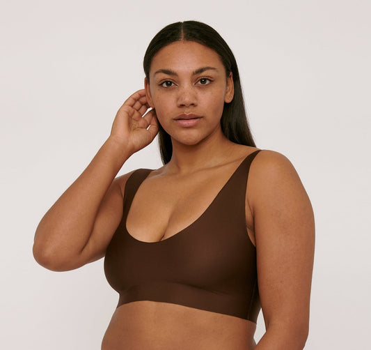 Invisible Bra - Walnut