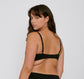 Organic Cotton Classic Bra - Black