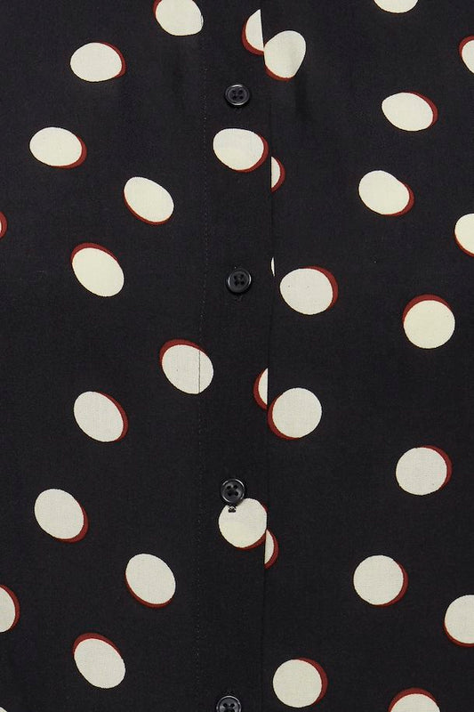 Byjosa Puff Shirt - Light Woven - Off White Mix