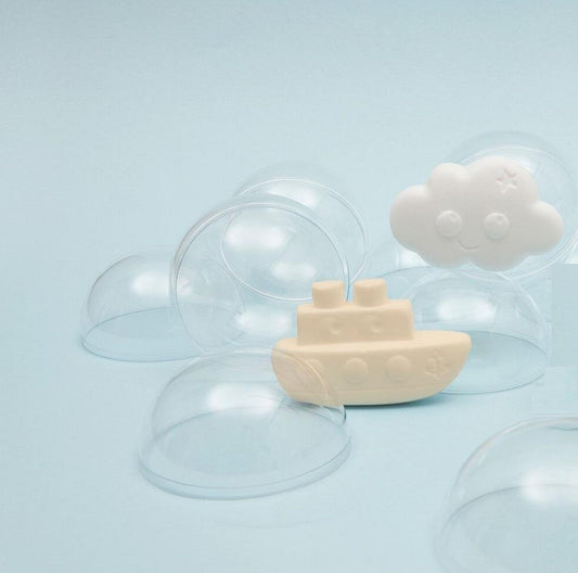 Organic kids cloud-shaped soap - Raspberry