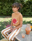 Culotte Pants - Stripes Clay