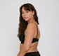 Organic Cotton Classic Bra - Black