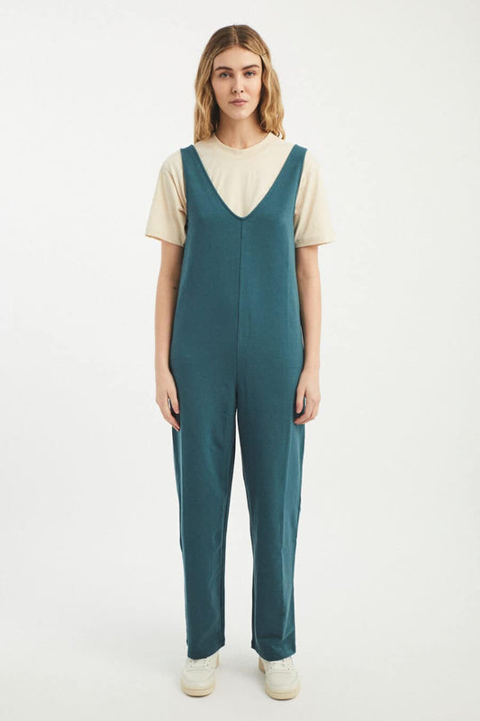 Gani Sleeveless Long Jumpsuit - Ocean