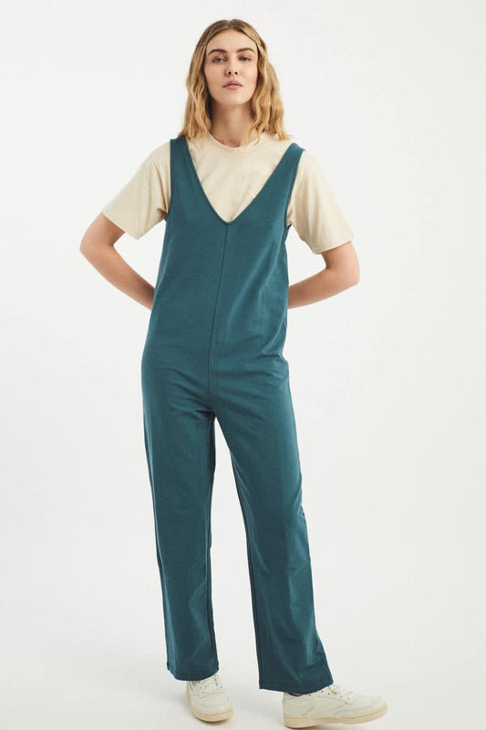 Gani Sleeveless Long Jumpsuit - Ocean