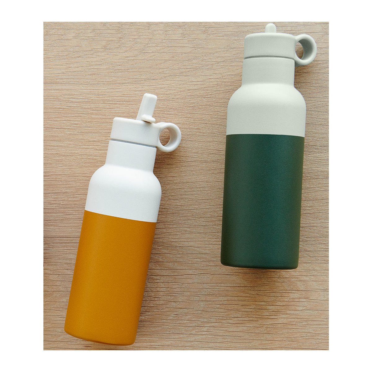 Neo water bottle Mustard/sandy mix