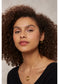 Beaten Hoop Earrings Small - Brass