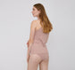 Organic Cotton Women's Rib-Flex Tank Top - Dusty Rose