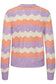 Bymartine Stripe Jumper 3 - Purple Rose Mix