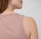 Organic Cotton Women's Rib-Flex Tank Top - Dusty Rose